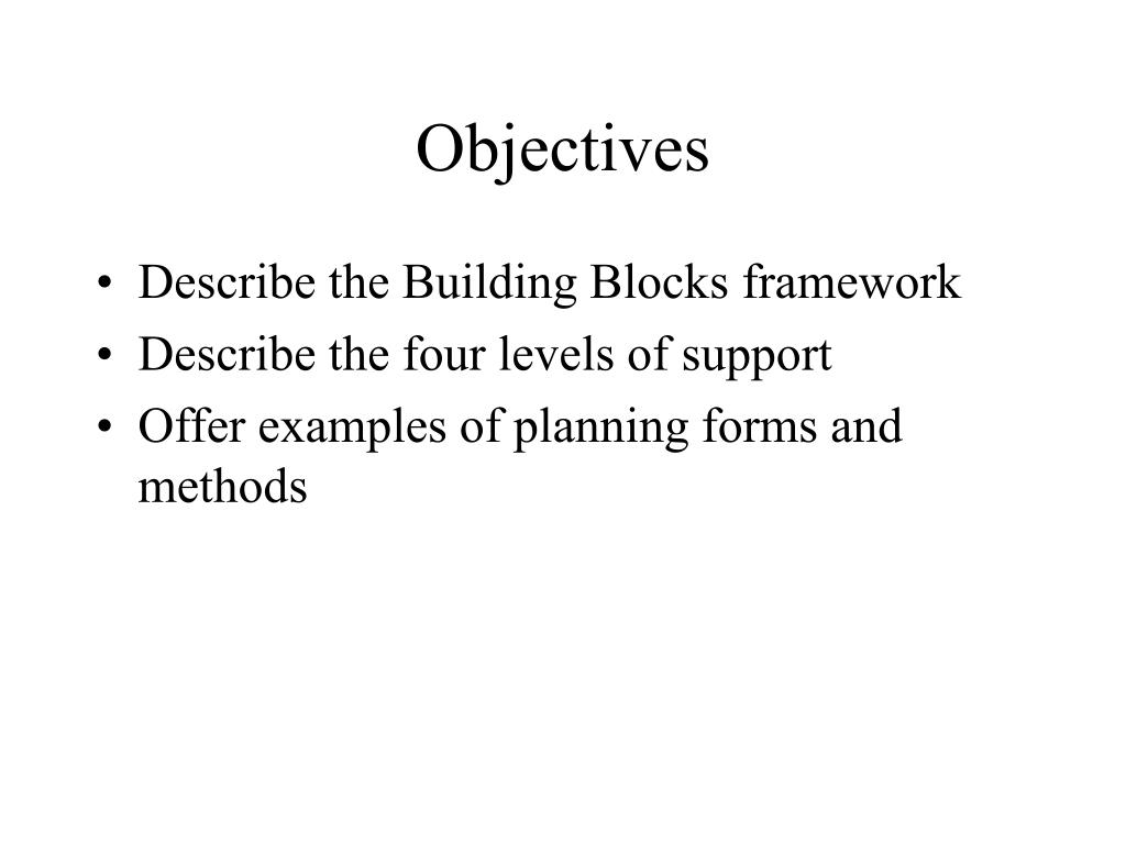 PPT Building Blocks for Including and Teaching Preschoolers with