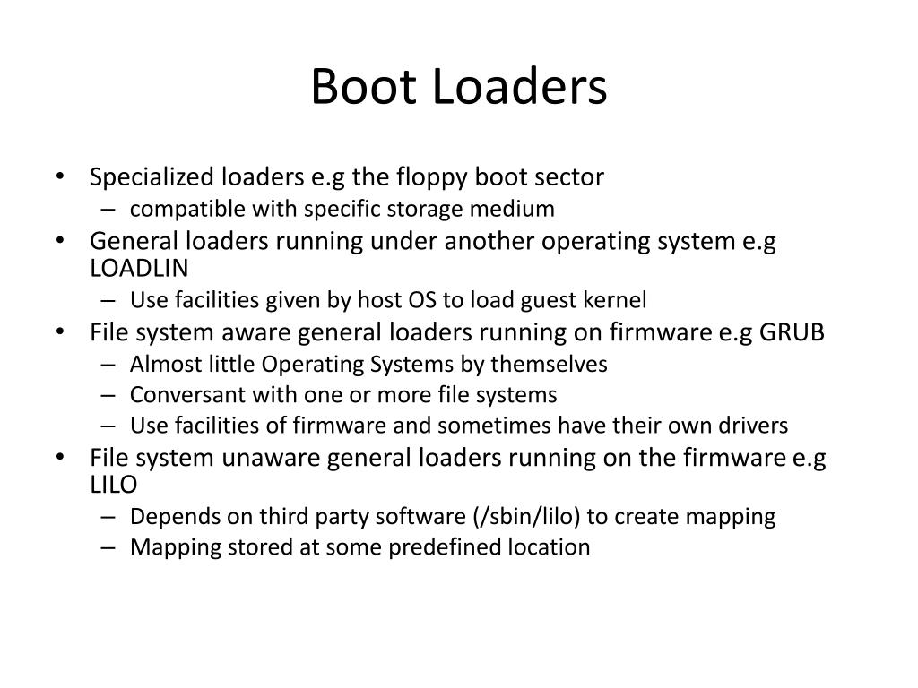 PPT Boot Sequence in Linux PowerPoint Presentation, free download ID2782613