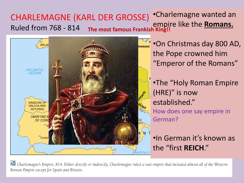 Christmas Day 800 Ad PPT HERE COME THE FRANKS! PowerPoint Presentation, free download ID