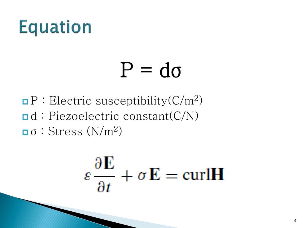 PPT Application of piezoelectric phenomena in exploration PowerPoint