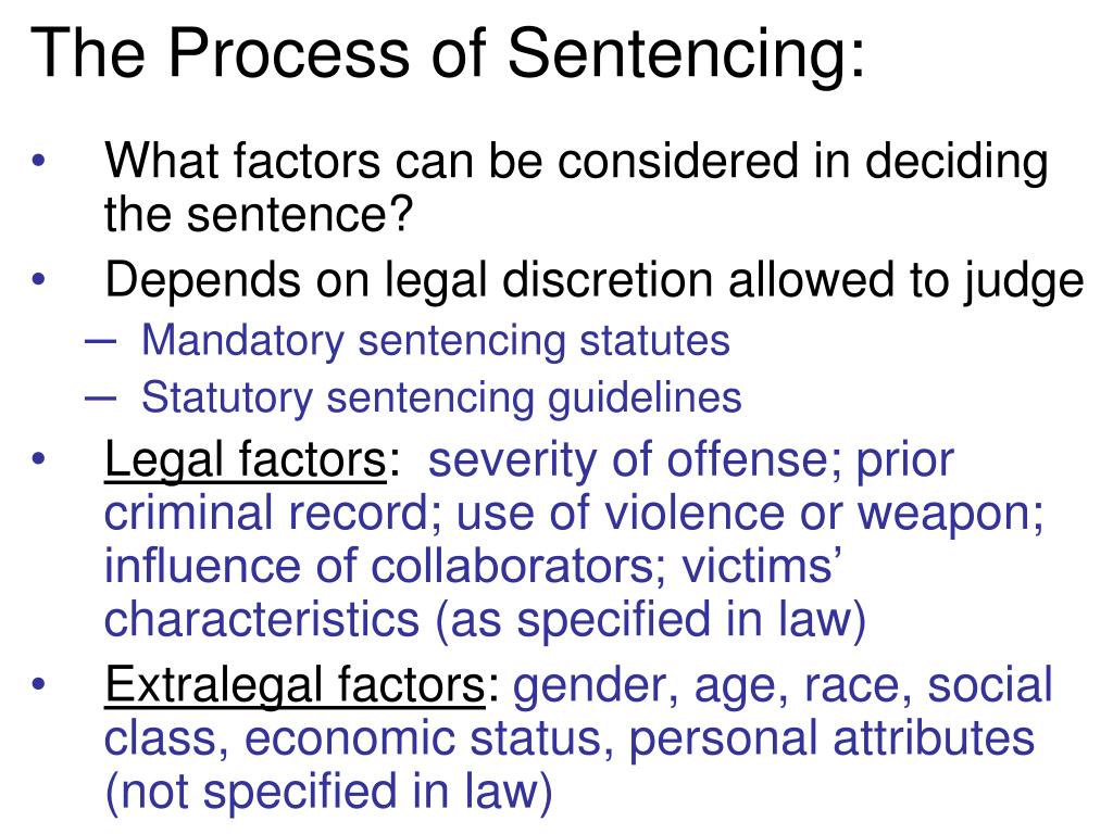 PPT Sentencing PowerPoint Presentation, free download ID2786998