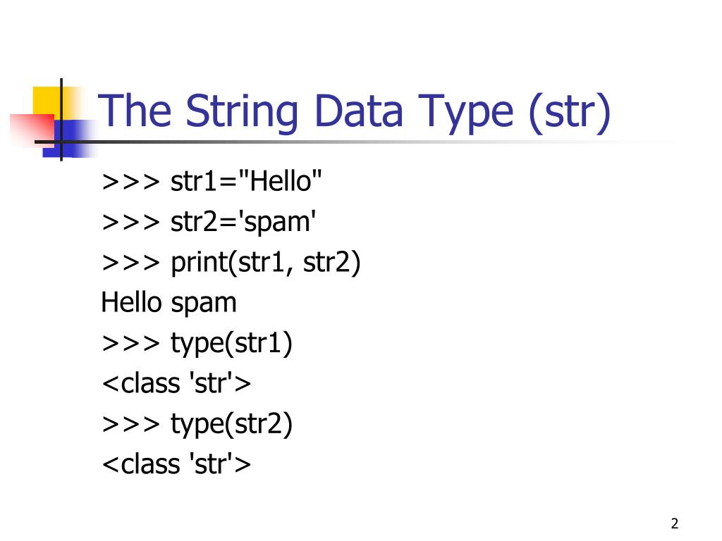PPT The String Data Type PowerPoint Presentation, free download ID