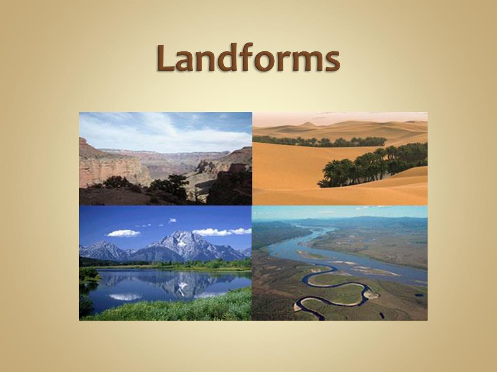 PPT Landforms PowerPoint Presentation, free download ID2796189
