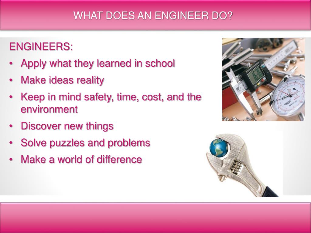 PPT What is an engineer? PowerPoint Presentation, free download ID