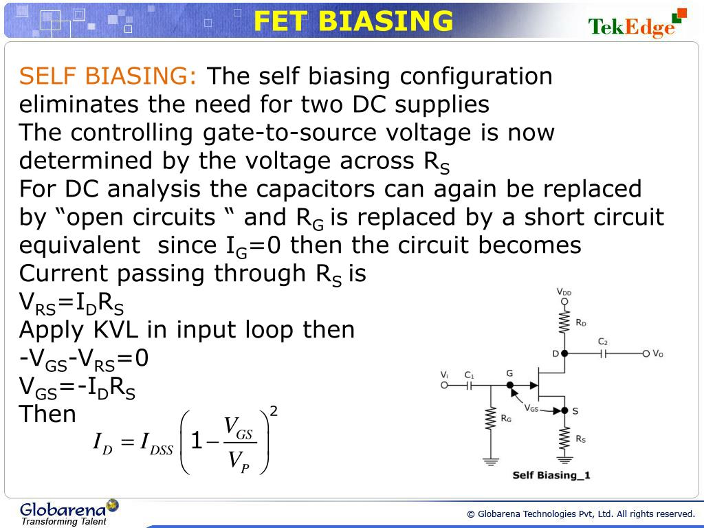 PPT FET BIASING PowerPoint Presentation, free download ID2798511