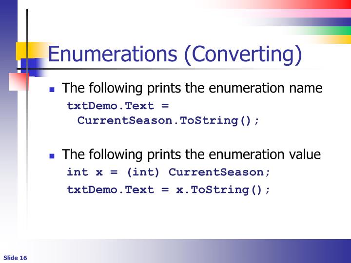 PPT Value Types and Reference Types Enumerations and Structures PPT Value Types and Reference Types Enumerations and Structures