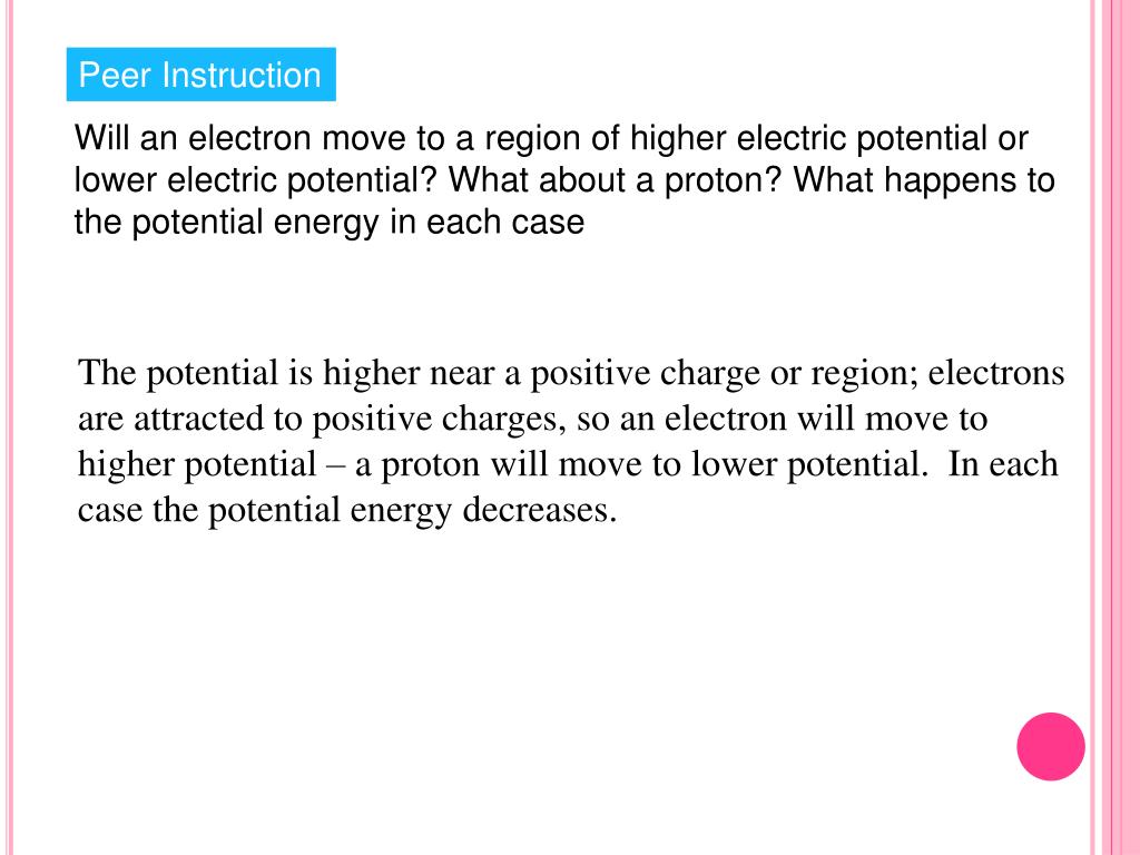 PPT Lesson 58 Potential Difference and Electric Potential Part 2