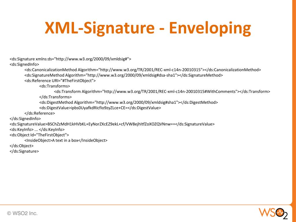 PPT XML Signature PowerPoint Presentation, free download ID2798821