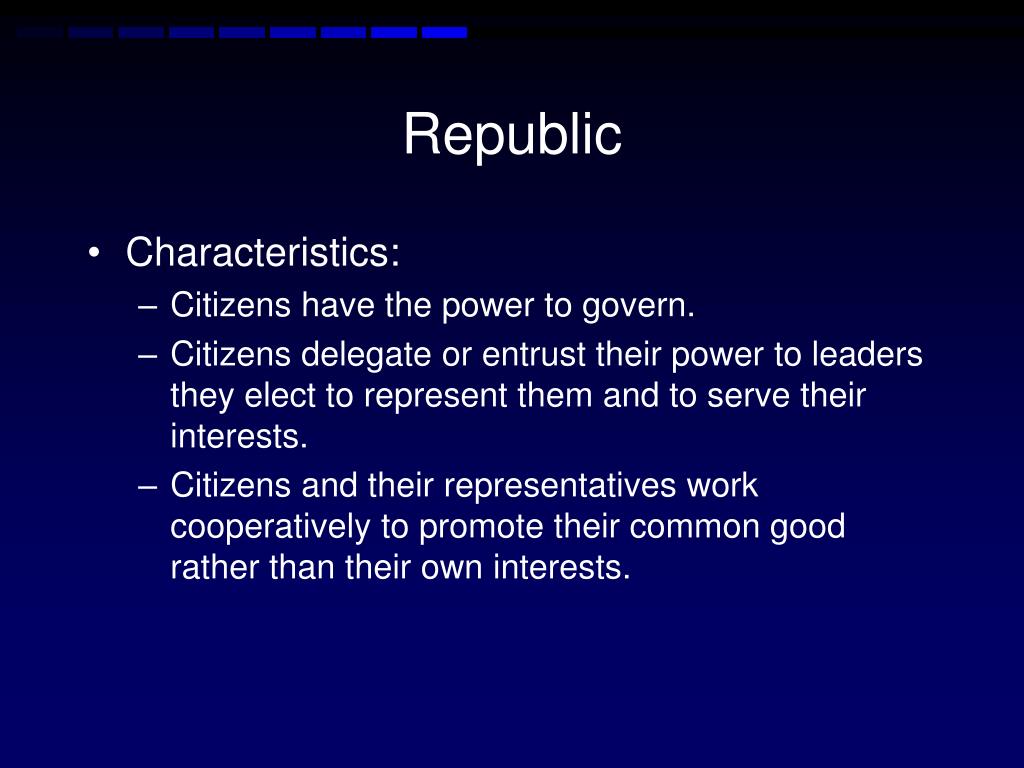 PPT Lesson 3 What is republican government? PowerPoint