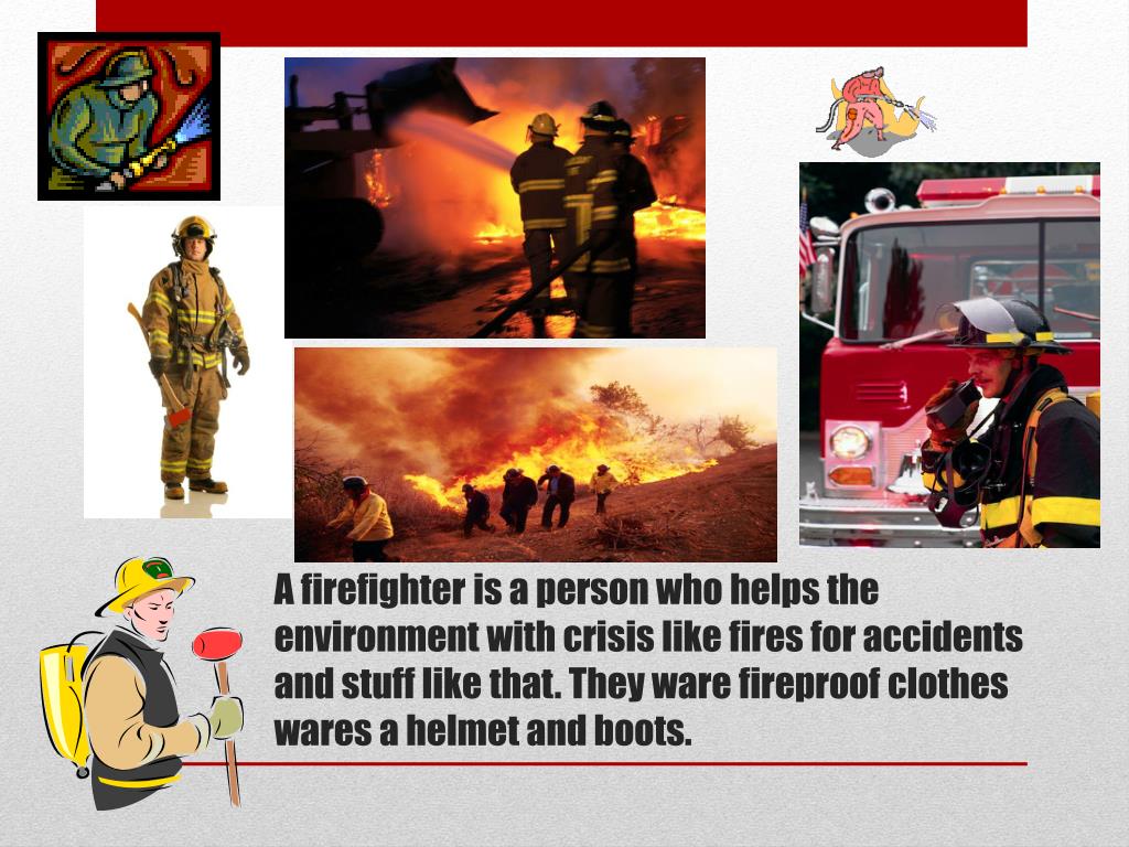 PPT Firefighter PowerPoint Presentation, free download ID2800460