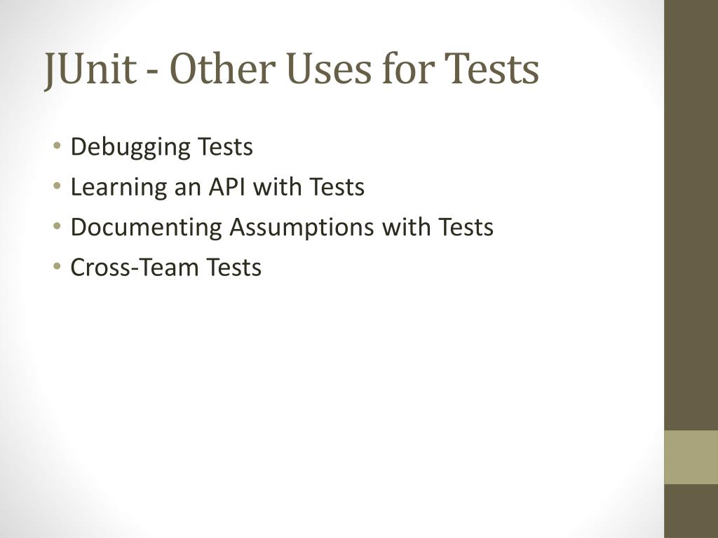 PPT JUnit PowerPoint Presentation, free download ID2801077