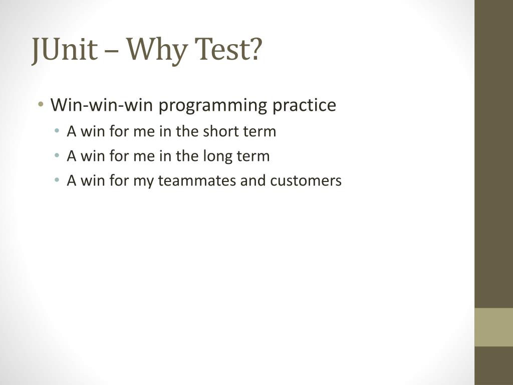 PPT JUnit PowerPoint Presentation, free download ID2801077