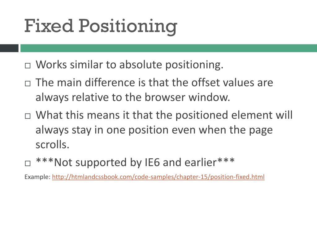 PPT Floating & Positioning PowerPoint Presentation, free download