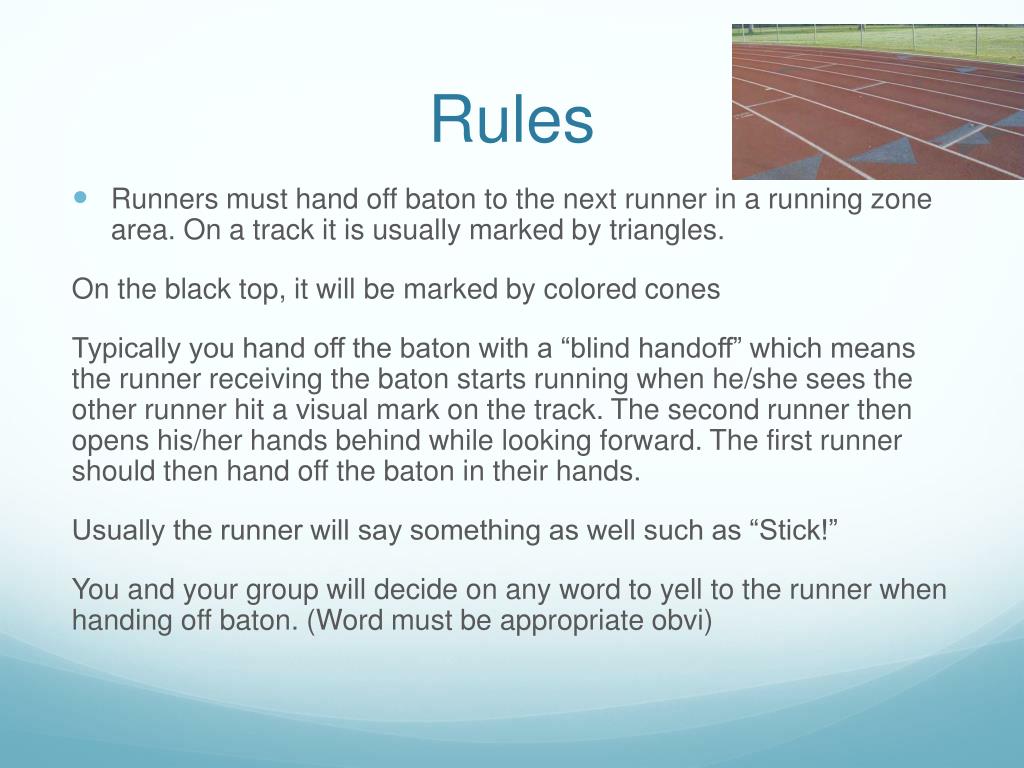 PPT Relay Racing PowerPoint Presentation, free download ID2803326