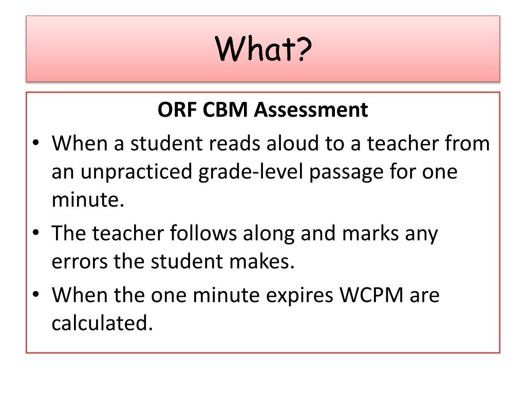 PPT Chapter 9 Fluency Assessment PowerPoint Presentation, free