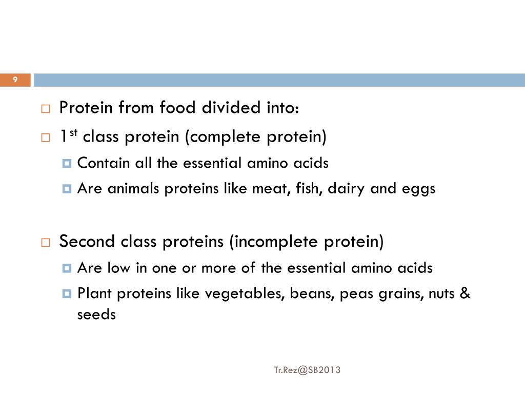 PPT 4.3 PROTEINS PowerPoint Presentation, free download ID2805890