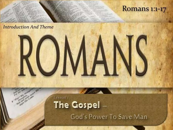 PPT Romans 1117 PowerPoint Presentation, free download ID2805897