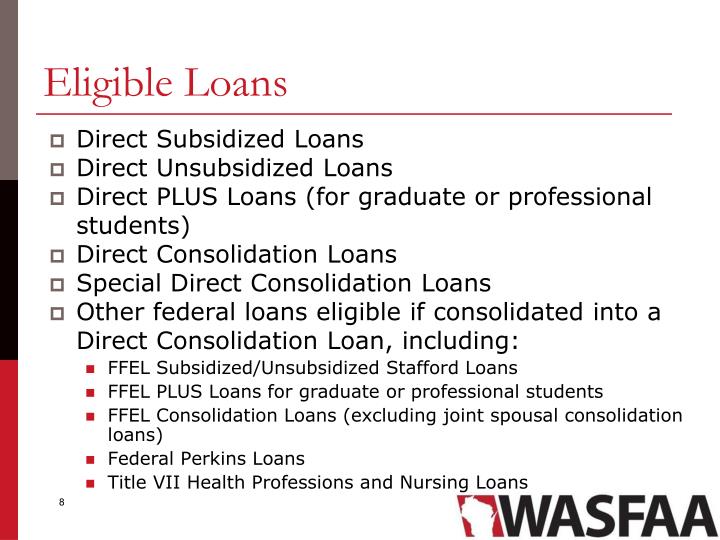 PPT Public Service Loan Presented by Daniel Weigle
