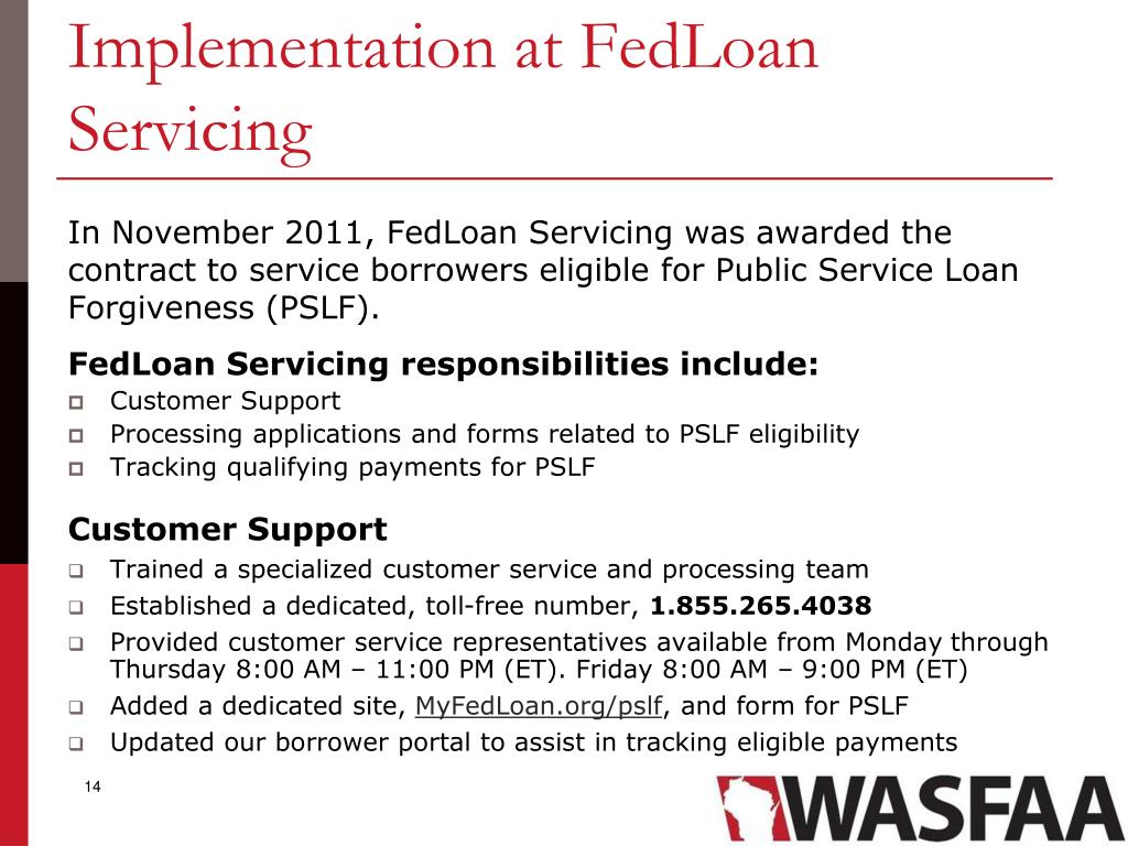 PPT Public Service Loan Presented by Daniel Weigle