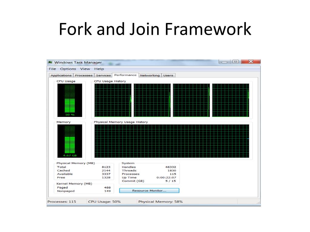 PPT Fork and Join Framework PowerPoint Presentation, free download