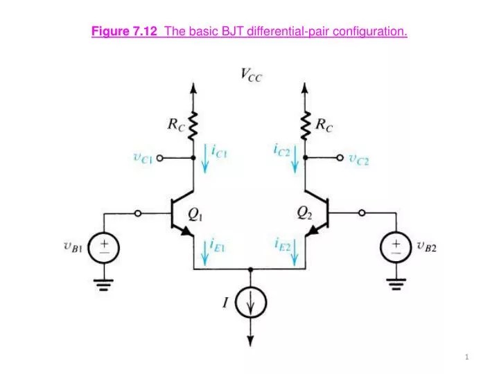 Differential amplifier using bjt ppt viewer