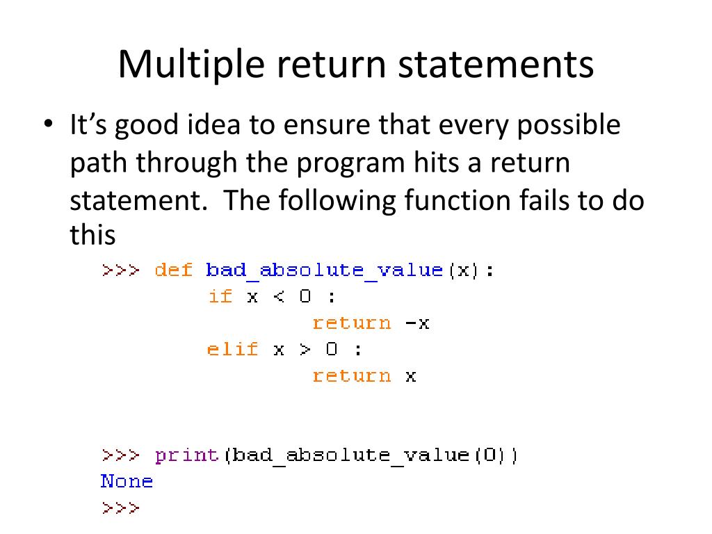 PPT Fruitful functions PowerPoint Presentation, free download ID2809222