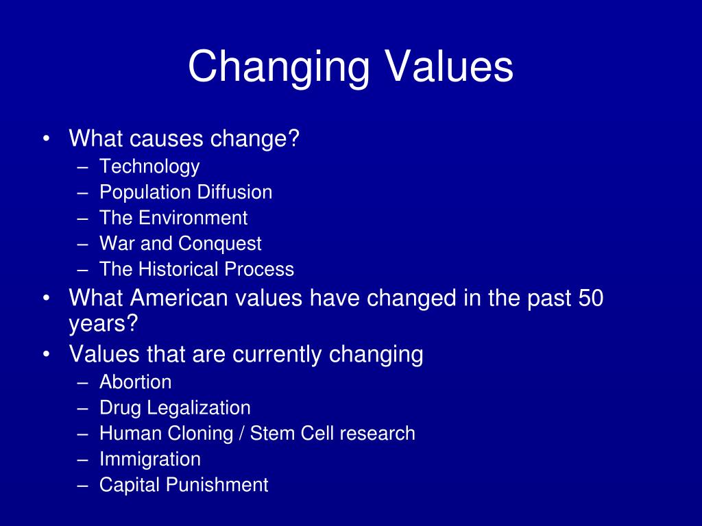 PPT American Values PowerPoint Presentation, free download ID2809609