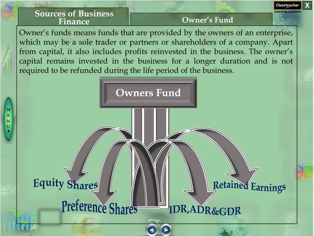 PPT Owner’s Fund PowerPoint Presentation, free download ID2809762