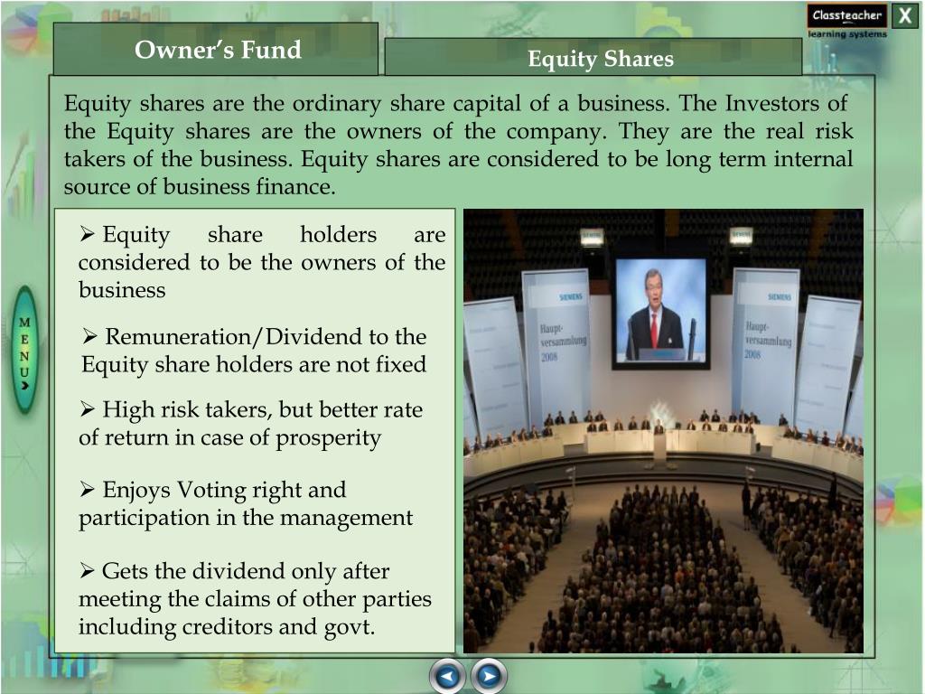 PPT Owner’s Fund PowerPoint Presentation, free download ID2809762