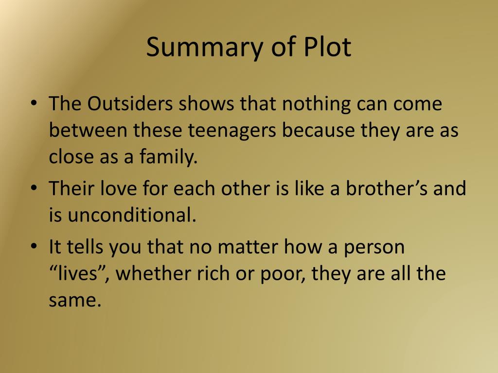 PPT The Outsiders By S.E. Hinton PowerPoint Presentation, free