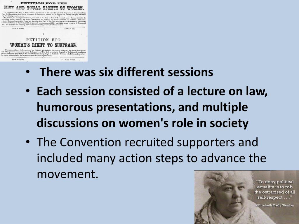 PPT Seneca Falls Convention (Women’s Rights Convention) PowerPoint