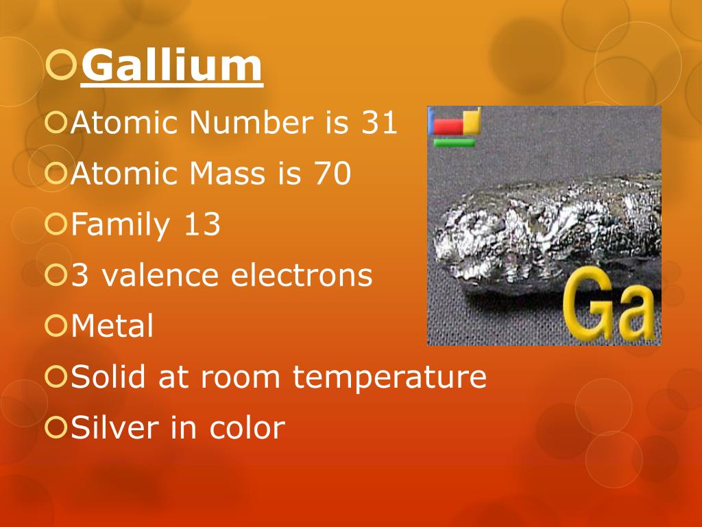PPT Gallium PowerPoint Presentation, free download ID2811033