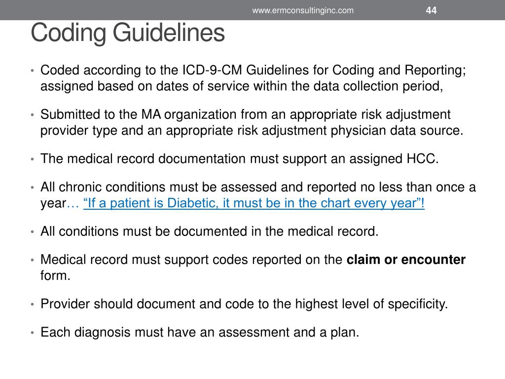 PPT Compliant HCC Coding and Documentation PowerPoint Presentation