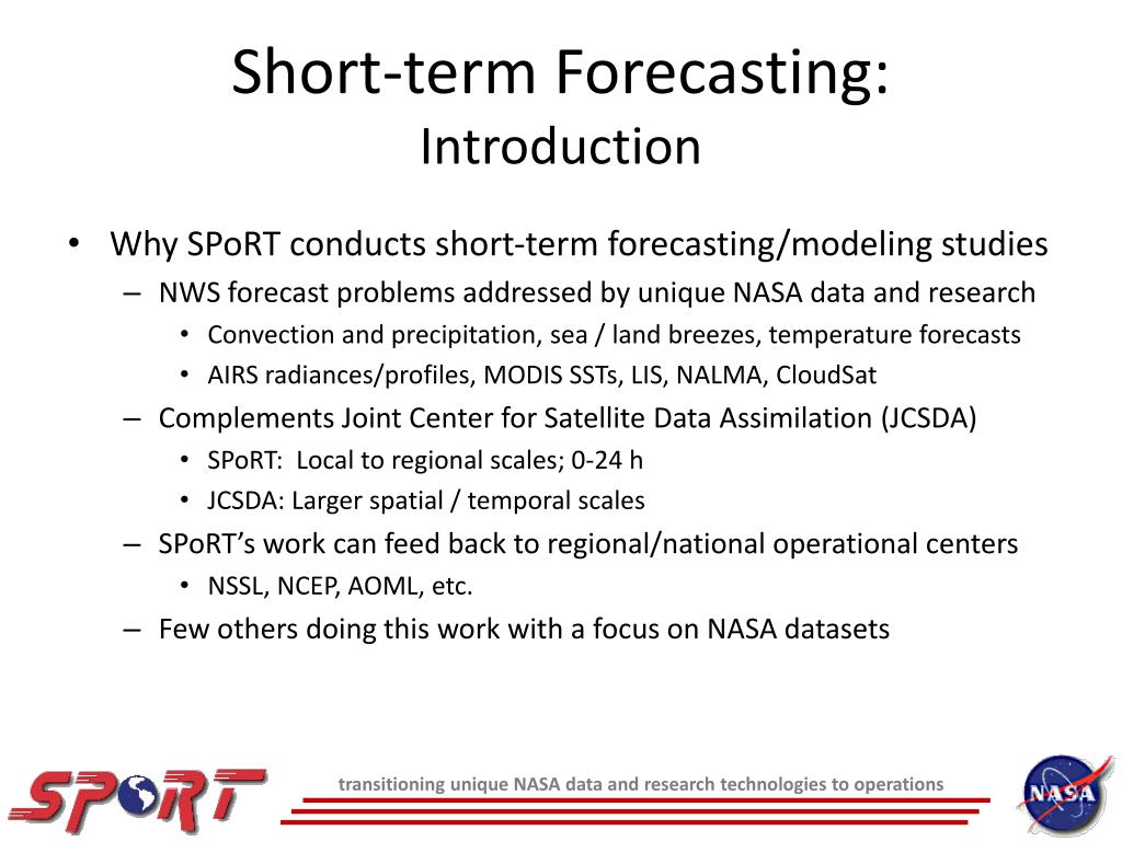 PPT Session 2 Shortterm Forecasting PowerPoint Presentation, free