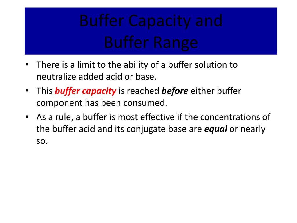 PPT Buffer Capacity Lab PowerPoint Presentation, free download ID