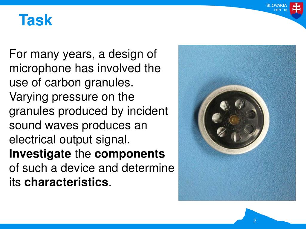 PPT Carbon Microphone PowerPoint Presentation, free download ID2814448