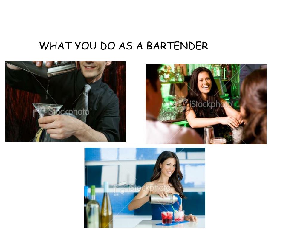 PPT BARTENDING PowerPoint Presentation, free download ID2816488