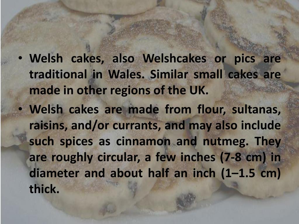 PPT WELSH CAKES PowerPoint Presentation, free download ID2819684