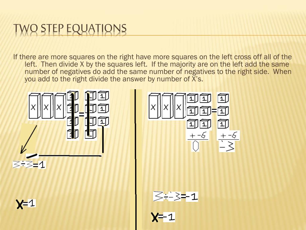 PPT - 1&2 step equations PowerPoint Presentation, free download - ID