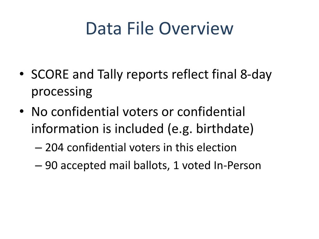 PPT Boulder County Clerk and Recorder’s Office PowerPoint