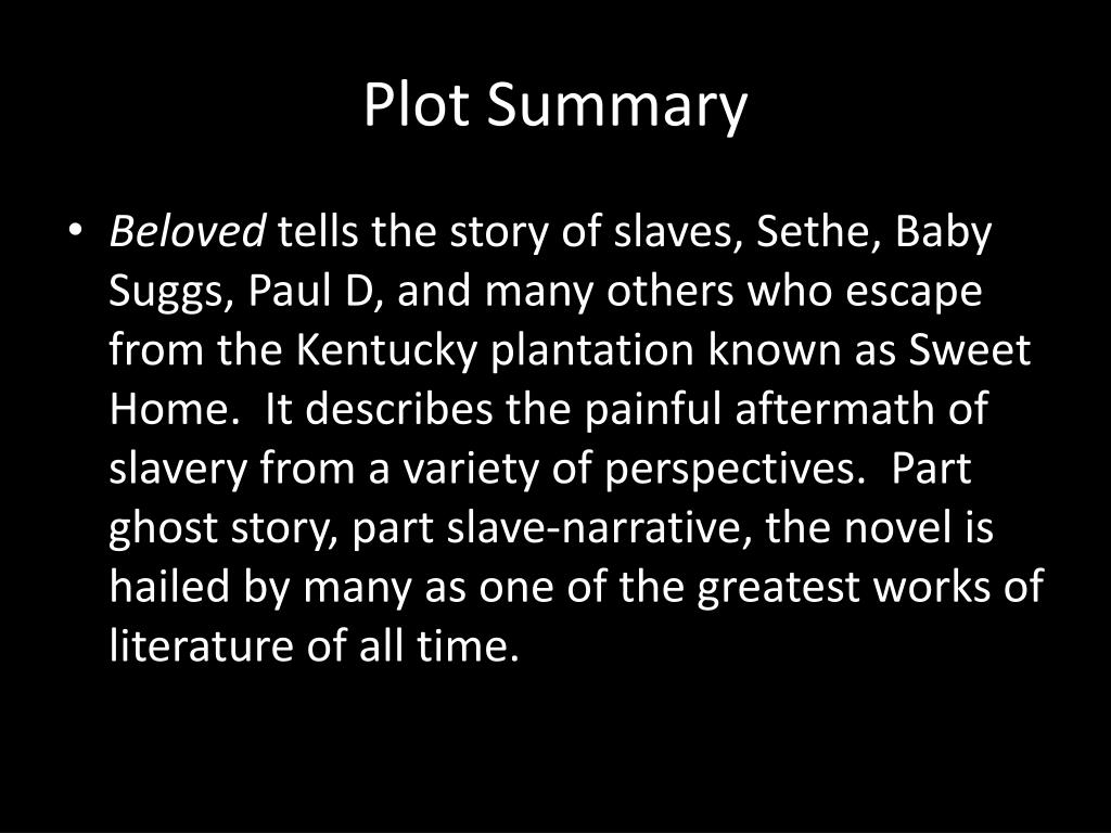 PPT Literature Introduction Beloved by Toni Morrison PowerPoint