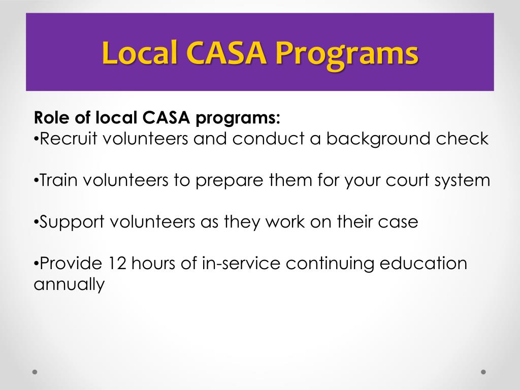PPT Starting a CASA Program in Tribal Court PowerPoint Presentation, free download ID2822437