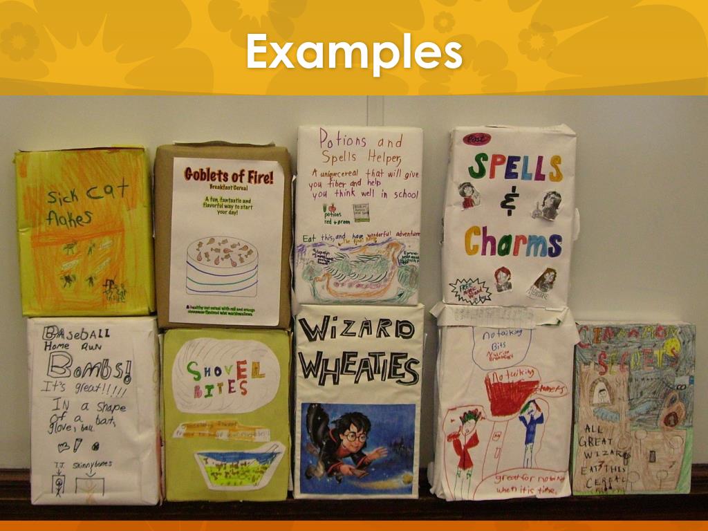 PPT Cereal Box Book Report PowerPoint Presentation, free download