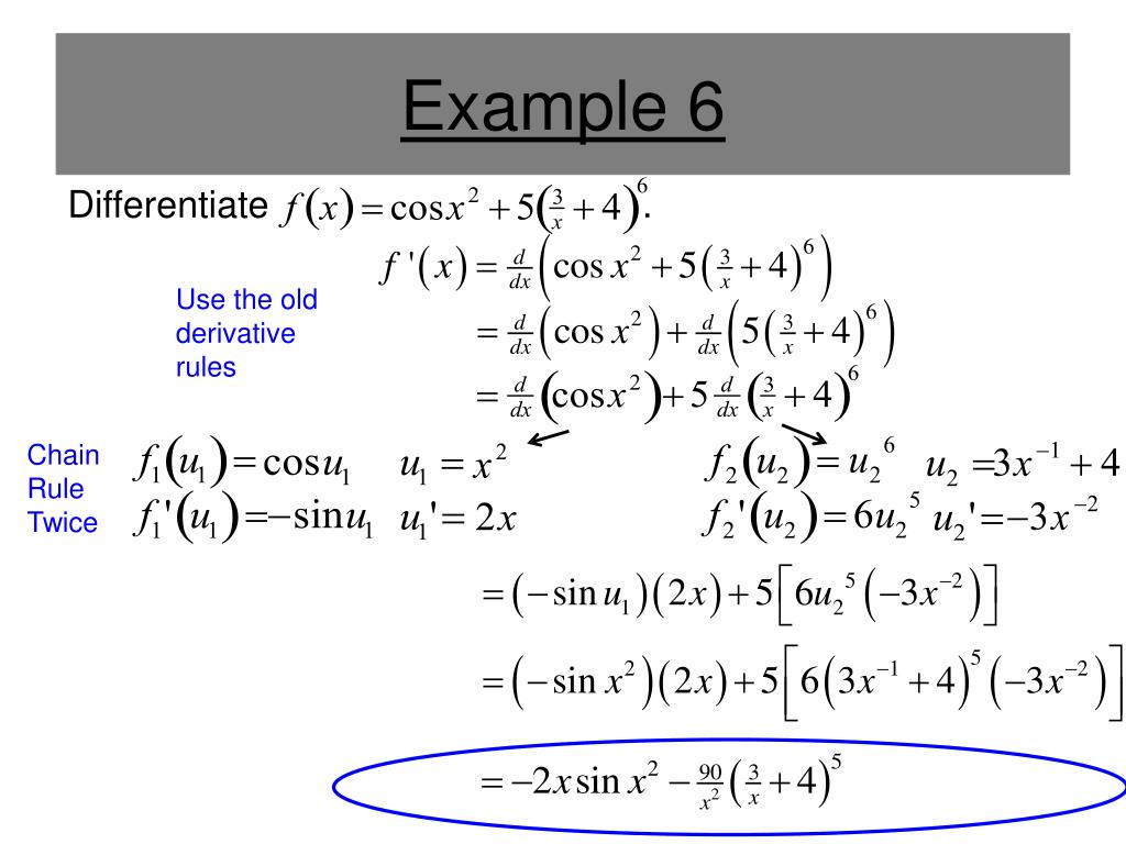 PPT Section 2.4 The Chain Rule PowerPoint Presentation, free