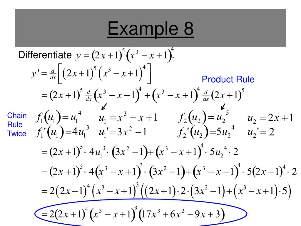 PPT Section 2.4 The Chain Rule PowerPoint Presentation, free