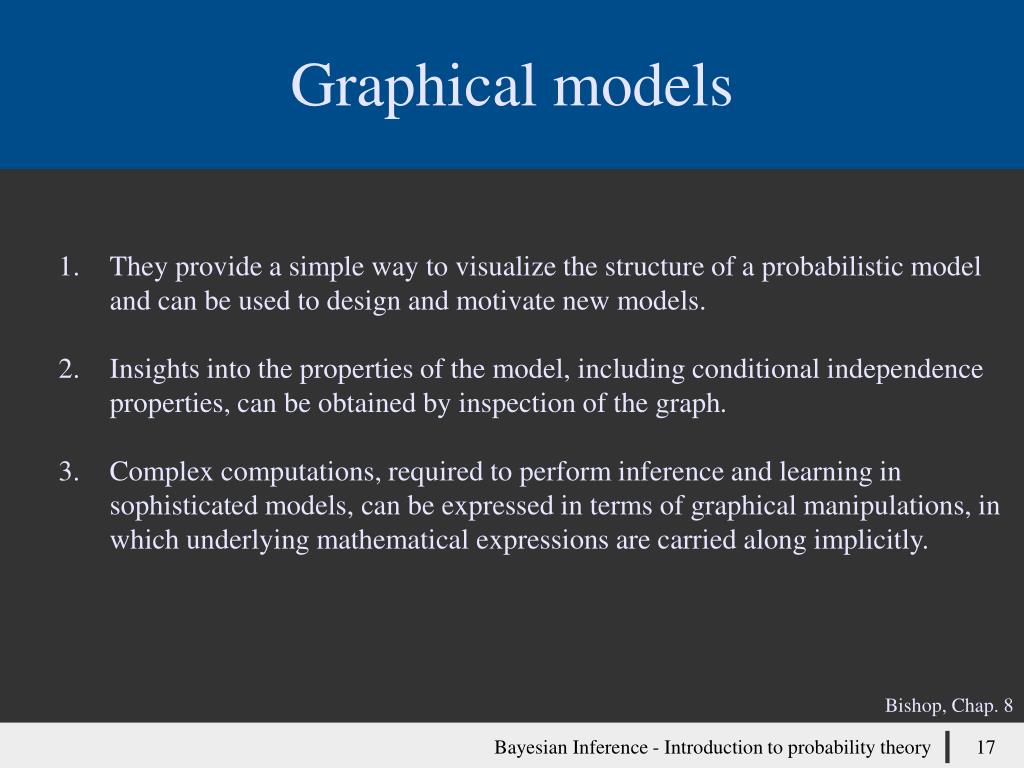 PPT Introduction to probability theory and graphical models