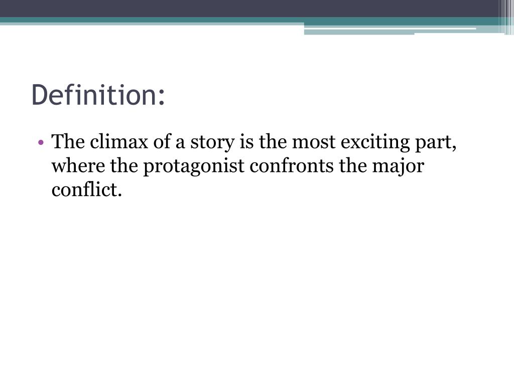 PPT Story Arc Climax PowerPoint Presentation, free download ID2831163