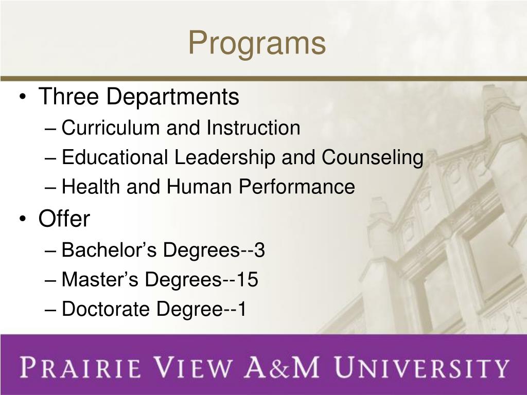 PPT TEA Visit to PVAMU PowerPoint Presentation, free download ID