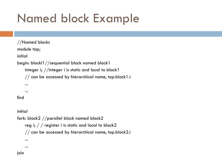 PPT TOPIC Sequential and Parallel Blocks PowerPoint Presentation