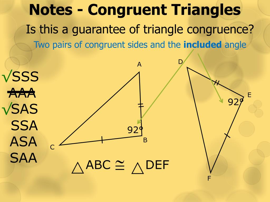 PPT Triangle Congruencies PowerPoint Presentation, free download ID
